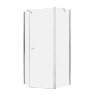 Душевое ограждение NEW TRENDY NEW SOLEO 100x80x195 K-0608 (хром)