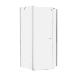 Душевое ограждение NEW TRENDY NEW SOLEO 100x80x195 K-0739 (хром)