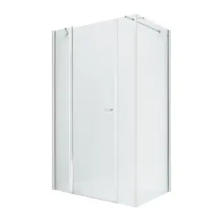 Душевое ограждение NEW TRENDY NEW SOLEO 120x120x195 K-0648 (хром)
