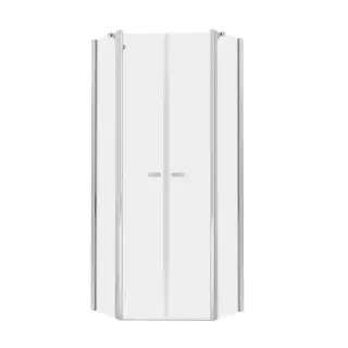 Душевое ограждение NEW TRENDY NEW SOLEO 90x90x195 K-0610 (хром)