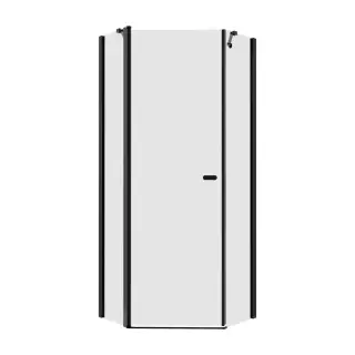 Душевое ограждение NEW TRENDY NEW SOLEO BLACK 90x90x195 K-0613 (черный)