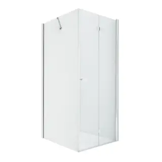 Душевое ограждение NEW TRENDY NEW SOLEO складные двери R 70x70x195 D-0151A/D-0086B (хром)
