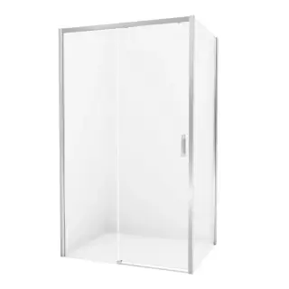 Душевое ограждение NEW TRENDY PRIME 100x90x200 D-0298A/D-0124B (хром)