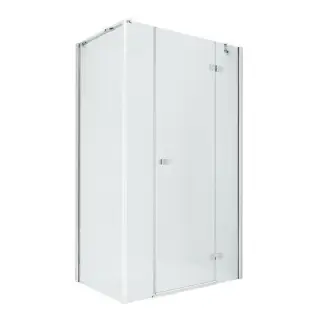Душевое ограждение NEW TRENDY REFLEXA PLUS R 110x80x200 EXK-5085 (хром)