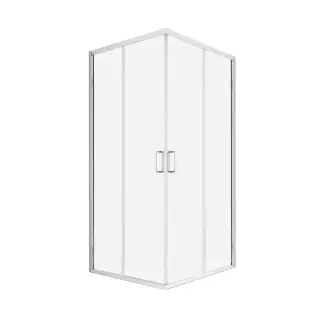 Душевое ограждение NEW TRENDY SUVIA 80x80x185 K-0791 (хром)