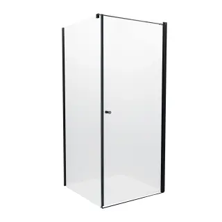 Душевое ограждение NEW TRENDY SUPERIA BLACK 90x90x195 K-0591