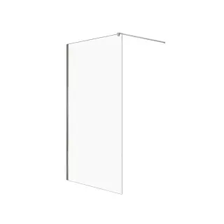 Душевое ограждение NEW TRENDY VELIO 100x200 D-0135B (хром)