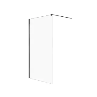 Душевое ограждение NEW TRENDY VELIO BLACK 80x200 D-0141B (черный)