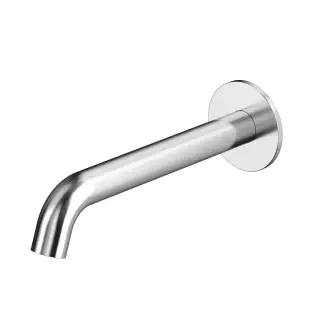 Излив настенный 220 мм WHITECROSS Y1202NIB (брашированный никель)
