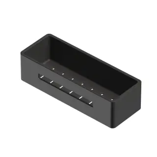 Полка для душа WHITECROSS Ergo ER2280GM (оружейная сталь)