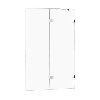 Шторка для ванны NEW TRENDY AVEXA 130x150 EXK-1961 R (хром)