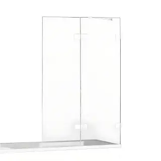 Шторка для ванны NEW TRENDY AVEXA WHITE 130x150 EXK-2979 R (белый)