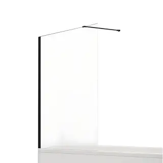 Шторка для ванны NEW TRENDY NEW MODUS BLACK 60x150 EXK-1927-WP (черный)