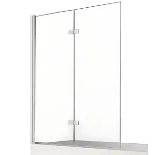 Шторка для ванны NEW TRENDY NEW SOLEO 120x140 P-0030 L (хром)