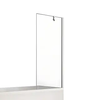 Шторка для ванны NEW TRENDY NEW SOLEO 60x140 P-0073 (хром)