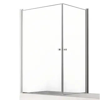 Шторка для ванны NEW TRENDY NEW SOLEO 90x70x140 P-0025/P-0024 (хром)