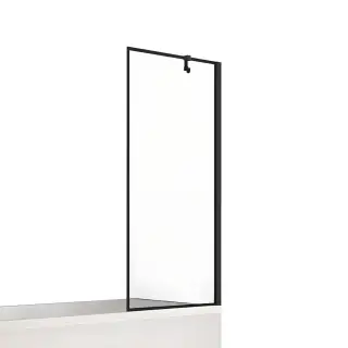 Шторка для ванны NEW TRENDY NEW SOLEO BLACK 60x140 P-0093 (черный)