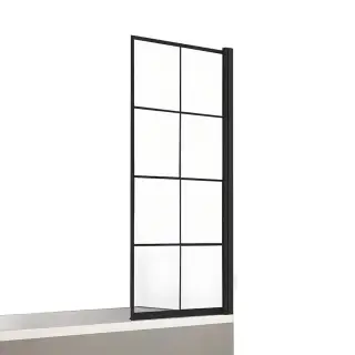 Шторка для ванны NEW TRENDY NEW SOLEO BLACK 70x140 P-0047 (черный)