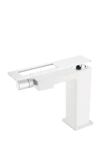 Boheme Q Смеситель для биде, без донного клапана, цвет: white/chrome 146-WCR