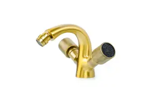 Boheme Royal Cristal Смеситель для биде, без донного клапана, цвет: bronze 316-Royal/CRST black