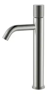 Boheme Stick Touch Смеситель для раковины высота излива 20,6 см, без д/к, цвет: nickel brush 122-NB.2