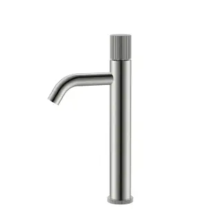 Boheme Stick Linea Смеситель для раковины высокий, без д/к, высота излива 20,6см, цвет: nickel brush 122-NB.3