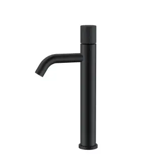 Boheme Stick Spirale Смеситель для раковины высокий, без д/к, высота излива 20,6 см, цвет: black 122-BB.4