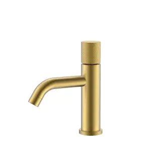 Boheme Stick Spirale Смеситель для раковины длина излива 13,5 см, без дк, цвет: matt gold 121-MG.4