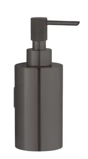 Boheme Uno Дозатор для жидкого мыла, подвесной, латунная колба цвет: gun metall 10977-GM