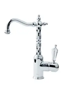 Boheme Brillante Ripresa Смеситель для раковины высота излива 22 см, без д/к, цвет: chrome 342