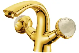 Boheme Imperiale Presente Смеситель для раковины без дк, длина излива 11,6 см, цвет: gold 331