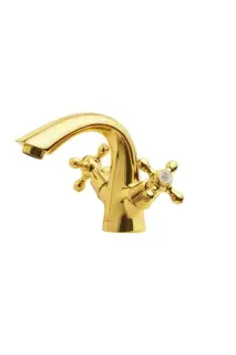 Boheme Tradizionale Oro Смеситель для раковины без дк, длина излива 11,6 см, цвет: gold 291