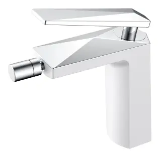Boheme Venturo Смеситель для биде, без донного клапана, цвет: white 376-W