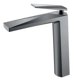Boheme Venturo Spirale Смеситель для раковины высота излива 23 см, без д/к, цвет: shine gun metall 372-SGM