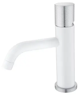Boheme Stick Touch Смеситель для раковины длина излива 13,5 см, без дк, цвет: white/chrome 121-WCR.2