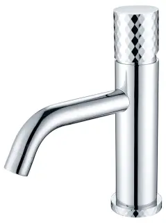 Boheme Stick Diamond Смеситель для раковины длина излива 13,5 см, без донного клапана, цвет: chrome 121-CRCR