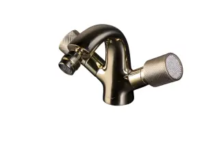Boheme Royal Cristal Смеситель для биде, без донного клапана, цвет: gold 296-Royal/CRST