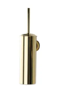 Boheme Aura Ершик для унитаза подвесной с латунной колбой, цвет: gold 10254-G
