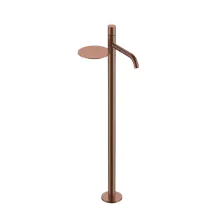 Boheme Stick Diamond Смеситель для раковины напольный, полка, изл. 98,7 см, цвет: brushed bronze 120-BRB