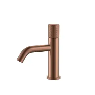 Boheme Stick Смеситель для раковины, без донного клапана, излив 13,5 см, цвет: copper brushed 121-CB.4