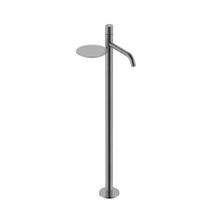 Boheme Stick Diamond Смеситель для раковины напольный, полка, излив 25,8 см, цвет: gun metall 120-GM