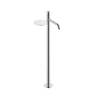 Boheme Stick Diamond Смеситель для раковины напольный, полка, излив 25,8 см, цвет: chrome 120-CRCR