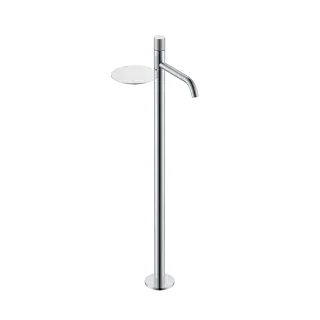 Boheme Stick Touch Смеситель для раковины напольный, полка, излив 25,8 см, цвет: chrome 120-CRCR.2