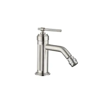 Boheme Eterna Смеситель для биде без донного клапана, излив 13 см, цвет: nickel brush 176-NB