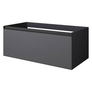 QUATRO 1 100CM тумба ANTHRACITE цвет профиль ANTHRACITE