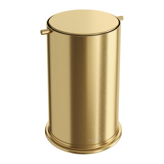 Ведро для мусора с вращающейся крышкой Matt Gold