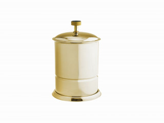 Ведро металл ROYALE CRISTAL BLACK GOLD