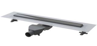 Душевой лоток Premium Linear 80см, нерж.сталь GUN METAL