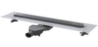 Душевой лоток Premium Trendy 80см, нерж.сталь GUN METAL
