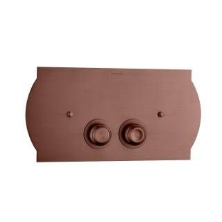 Кнопка для инсталляции, латунь Copper Brushed